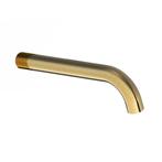 Uitloop Hotbath Cobber 18 cm Geborsteld Messing (toepasbaar, Ophalen of Verzenden, Nieuw, Kraan
