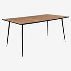 Dutchbone Pepper Eettafel Bruin 160x90, Huis en Inrichting, Tafels | Eettafels, Nieuw, Vier personen, Rechthoekig, 50 tot 100 cm