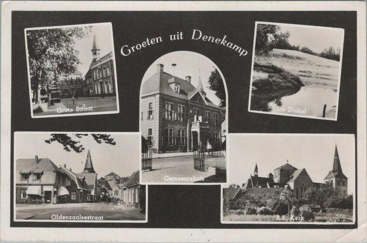 DENEKAMP - Meerluik Groeten uit Denekamp, Verzamelen, Ansichtkaarten | Nederland, Verzenden