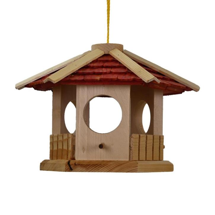 Voederhuis Turijn rood, Tuin en Terras, Schuttingen, Verzenden