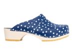 Skolys W-320.10 klompen blauw + witte stippen, Ophalen of Verzenden, Nieuw