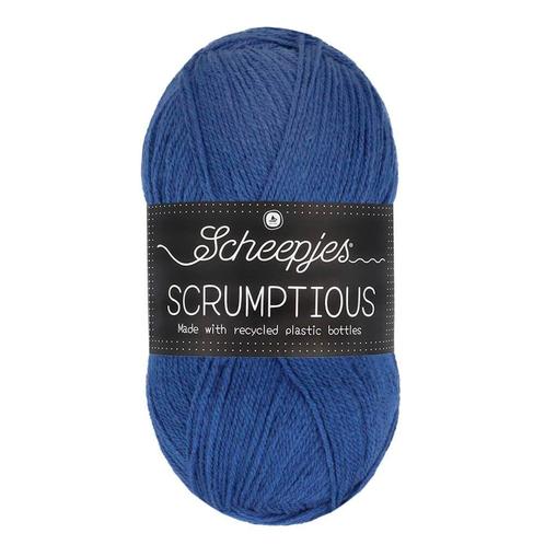 Scheepjes Scrumptious - 352 Butterfly Pea Fl. Mousse, Hobby en Vrije tijd, Breien en Haken, Breien of Haken, Nieuw, Wol of Garen