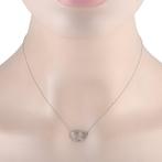 Ketting met hanger - 14 karaat Witgoud, 14K Witgouden, Sieraden, Tassen en Uiterlijk, Antieke sieraden