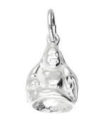Zilveren Boeddha ketting hanger - middel, Verzenden, Nieuw
