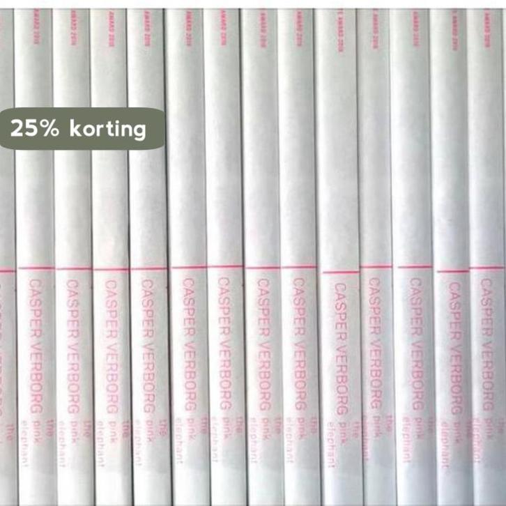 The Pink Elephant 9789075272000 Casper Verborg, Boeken, Kunst en Cultuur | Beeldend, Zo goed als nieuw, Verzenden