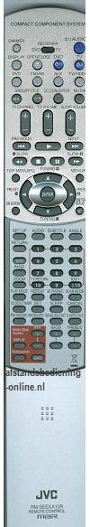Afstandsbediening Jvc rm-seexa10r ex-a10, Ophalen of Verzenden, Nieuw, Origineel