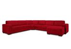 Hoekbankstel Malden - hoekbanken - Rood, Huis en Inrichting, Banken | Sofa's en Chaises Longues, Nieuw, Stof