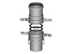 Burgerhout Miniflex Koppelset Spieflex/flexmof 60mm, Verzenden, Nieuw
