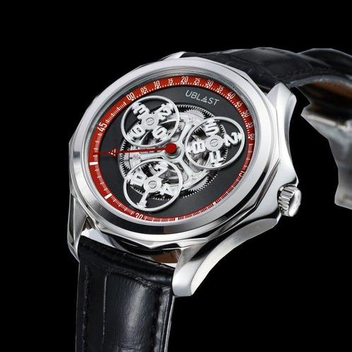 Ublast - Axial Force - Automatic Ltd Edition - REF.UBAXF42RD, Sieraden, Tassen en Uiterlijk, Horloges | Heren
