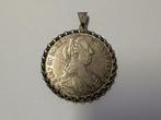 Zonder Minimumprijs - Munthanger Zilver - Maria Theresia, Sieraden, Tassen en Uiterlijk, Antieke sieraden