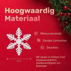 Giftmas – Raamstickers – Kerst – Kerst Raamdecoratie – Kerst, Verzenden, Nieuw