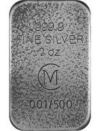 Wereld. Silver bar 2024 Grim Reaper , 2 Oz (.999) mit CoA