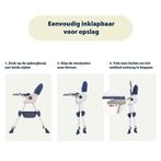 ComfyKidz 3 in 1 Blauw Kinderstoel! Nieuw in Doos!, Kinderen en Baby's, Kinderstoelen, Verzenden, Nieuw, Meegroeistoel, Afneembaar eetblad