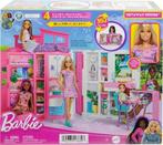 Barbie 65 jaar Vakantiehuis - Barbiepop - Poppenhuis, Kinderen en Baby's, Speelgoed | Poppen, Ophalen of Verzenden, Nieuw