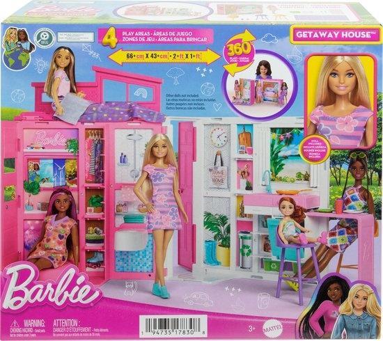 Barbie 65 jaar Vakantiehuis - Barbiepop - Poppenhuis, Kinderen en Baby's, Speelgoed | Poppen, Ophalen of Verzenden