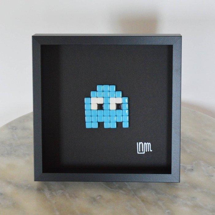 nLm - Pac-Man Blue, Mosaic, Antiek en Kunst, Kunst | Designobjecten