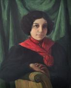 Escuela valenciana (XIX-XX) - Retrato de joven