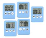 Set van 5 digitale timers, kookwekkers, alarmklokken babybl, Ophalen of Verzenden, Nieuw