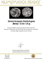 Romeinse Rijk. Augustus (27 v.Chr.-14 n.Chr.). Quinarius, Postzegels en Munten, Munten | Europa | Niet-Euromunten