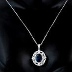 Hanger - 14 karaat Geel goud - 2.44ct. tw. Saffier - Saffier