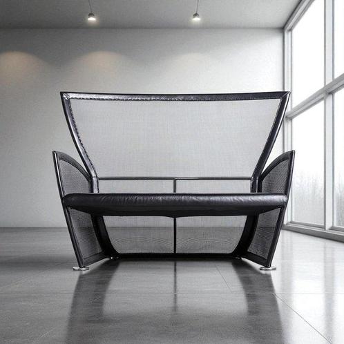 Alias - Paolo Nava - Privé - Fauteuil - Leder, Staal, Antiek en Kunst, Curiosa en Brocante