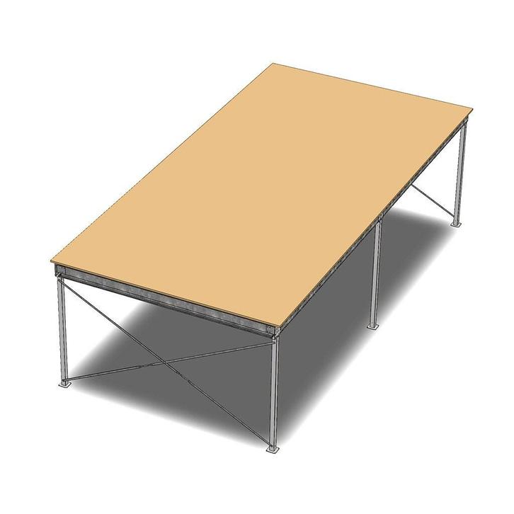 Deels gebruikte entresolvloer, verdiepingsvloer Twinfloor, Zakelijke goederen, Kantoor en Winkelinrichting | Magazijn, Stelling en Opslag