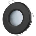 LED line inbouwspot spatwaterdicht rond vast mat Zwart, Ophalen of Verzenden, Nieuw