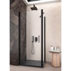 Douchecabine Lacus Giglio Evo 1 Klapdeur Helder Glas Zwart, Ophalen of Verzenden, Nieuw, Douche