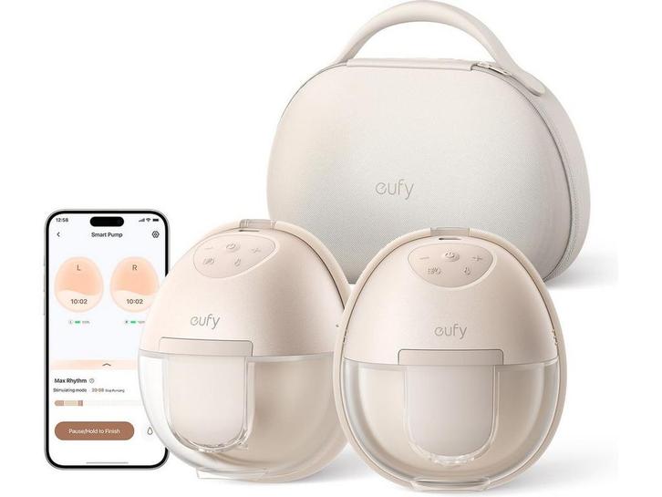 eufy Baby S1 Pro - Draagbare Borstkolf - HeatFlow™, Kinderen en Baby's, Babyvoeding en Toebehoren, Zo goed als nieuw, Verzenden