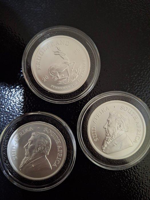 Zuid-Afrika. 2025, 3 x 1 oz Silber .999 (Zonder, Postzegels en Munten, Munten | Europa | Niet-Euromunten