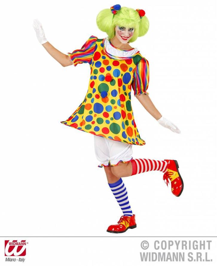 Clownskostuum dame, Kleding | Dames, Carnavalskleding en Feestkleding, Nieuw, Ophalen of Verzenden