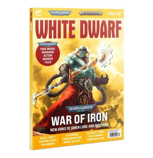 White Dwarf Issue 487 - April 2023 (Warhammer nieuw), Hobby en Vrije tijd, Wargaming, Nieuw, Ophalen of Verzenden