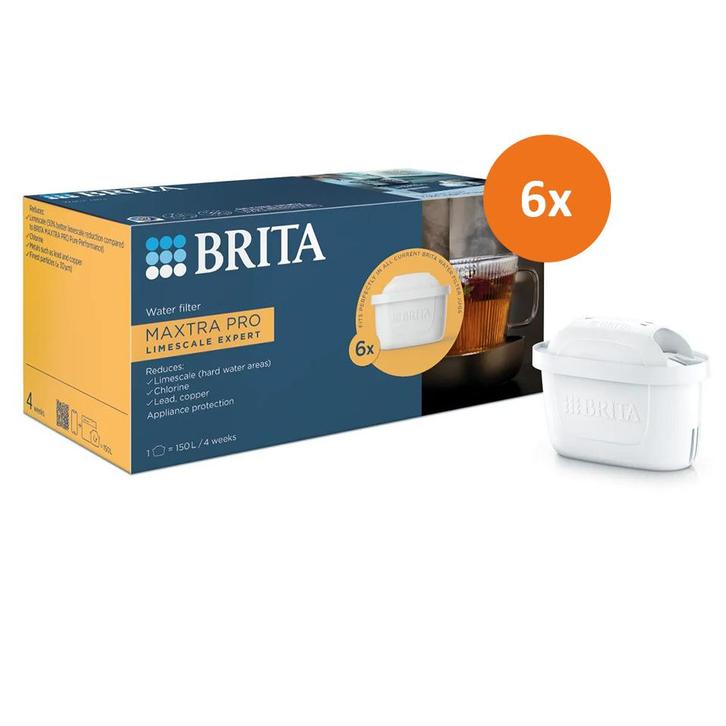BRITA MAXTRA KALK EXPERT ALL-IN-1 Waterfilter 6-Pack, Witgoed en Apparatuur, Onderdelen en Toebehoren, Verzenden