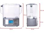 Tribest slowcooker 1000W - 11,4 liter - Multicooker - Sous, Witgoed en Apparatuur, Keukenmixers, Verzenden, Nieuw