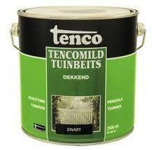Tenco Tencomild Tuinbeits Dekkend - 2,5 liter - Zwart, Doe-het-zelf en Verbouw, Verf, Beits en Lak, Nieuw, Verzenden