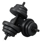Halterset / Dumbells 20 kg - 2-delig - Zandgevuld, Sport en Fitness, Verzenden, Nieuw