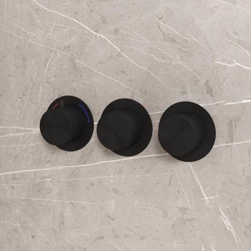 Thermostatische Inbouwkraan Best Design High End Mat Zwart, Doe-het-zelf en Verbouw, Sanitair, Kraan, Nieuw, Ophalen of Verzenden