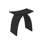 Badkamer Stoel Best Design Lucky-Black Solid Surface Zwart, Ophalen of Verzenden, Nieuw, Overige typen