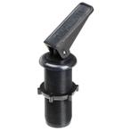 Lensplug 22 mm Zwart met Doorvoer, Watersport en Boten, Ophalen of Verzenden, Nieuw, Zeilboot of Motorboot