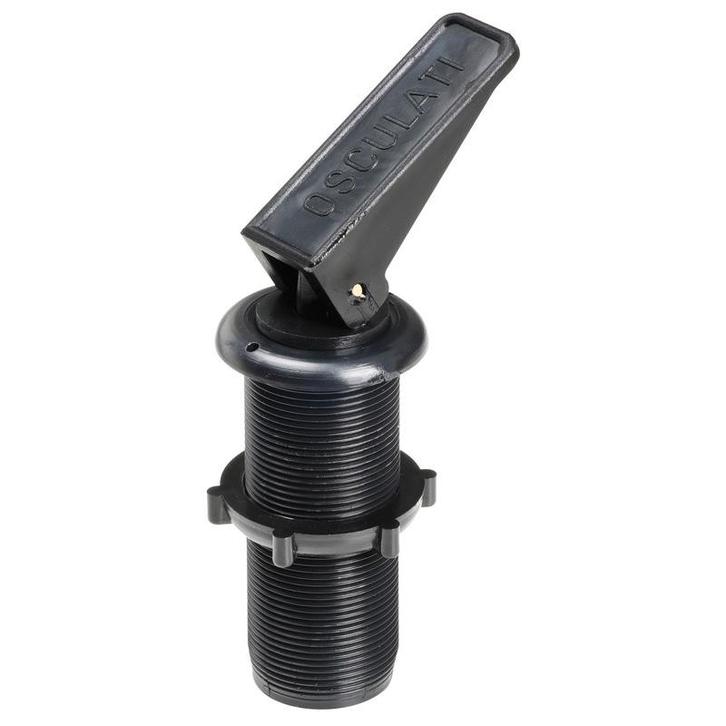 Lensplug 22 mm Zwart met Doorvoer, Watersport en Boten, Bootonderdelen, Nieuw, Zeilboot of Motorboot, Ophalen of Verzenden