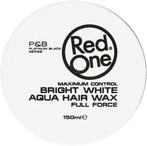 RED ONE AQUA WAX FULL FORCE BRIGHT WHITE POT 150 ML, Verzenden, Nieuw