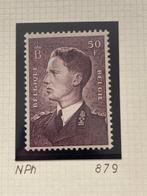 België 1952/1958 - Koning Boudewijn Eerste zegel 50F in 4, Postzegels en Munten, Gestempeld