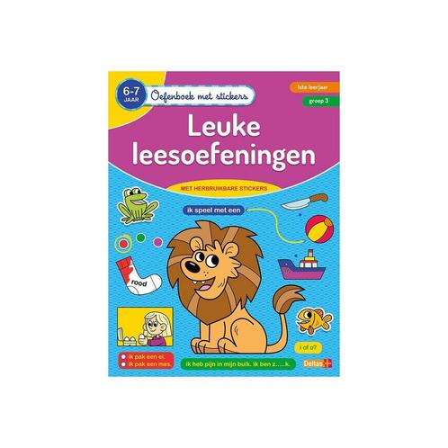 Deltas Oefenboek met Stickers Leuke van €9,50 voor €6,65, Kinderen en Baby's, Speelgoed | Overig, Ophalen of Verzenden