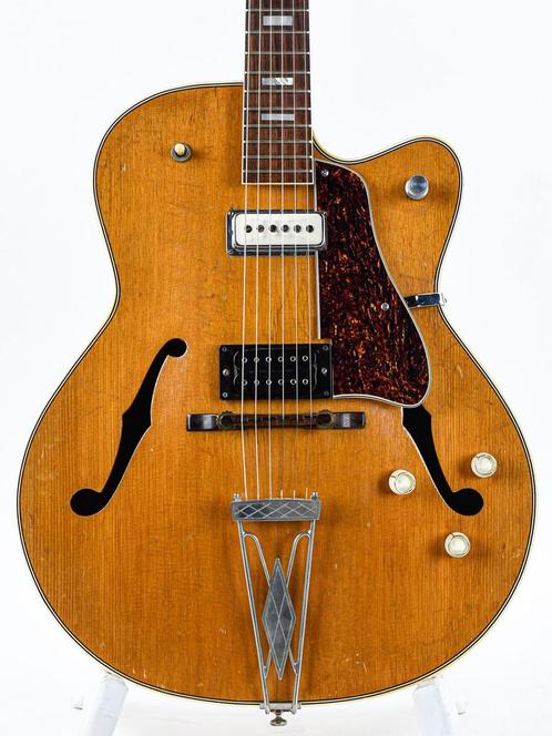 Levin 330N/M2 Natural Archtop 1961 (Elektrische Gitaren), Muziek en Instrumenten, Snaarinstrumenten | Gitaren | Elektrisch, Gebruikt