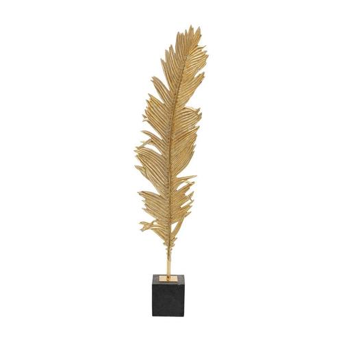 *WOONWINKEL* Kare Design Deco Feather 2 Grote Gouden Veer 2, Huis en Inrichting, Woonaccessoires | Overige, Nieuw, Verzenden