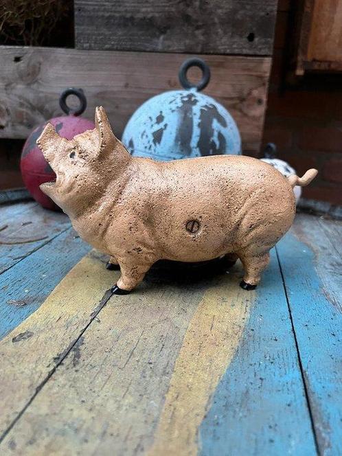 Figuur - Gietijzer, Antiek en Kunst, Curiosa en Brocante