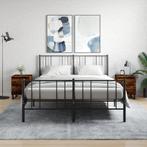 vidaXL Nachtkastjes 2 st 40x35x50 cm bewerkt hout gerookt, Huis en Inrichting, Slaapkamer | Nachtkastjes, Minder dan 45 cm, Verzenden