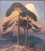 Mogelijk van Rudolph Otto (1887-1962), Landschap met bomen, Antiek en Kunst