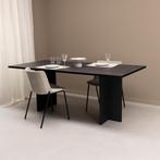 SALE! Rechthoekige Eettafel Clay, 200cm, Zwart Eiken, Huis en Inrichting, Verzenden, Design, Modern, Nieuw, 50 tot 100 cm