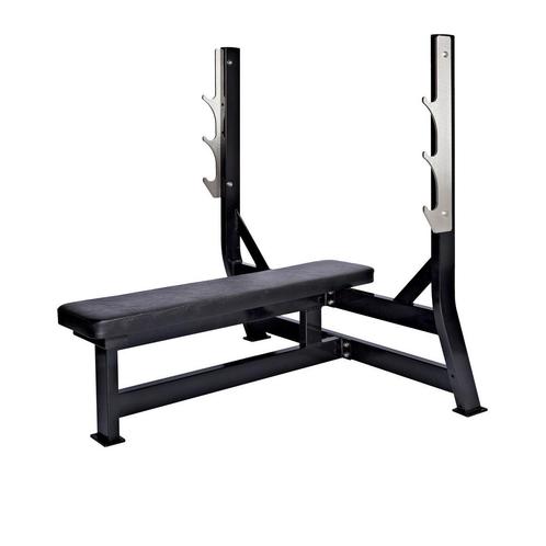 Olympic Flat Bench - Black Line, Sport en Fitness, Fitnessmaterialen, Overige typen, Nieuw, Verzenden